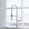 1-Handle High-Arc Kitchen Faucet in Chrome