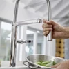 1-Handle High-Arc Kitchen Faucet in Chrome