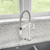 1-Handle Pull-Down Kitchen Faucet in Chrome