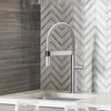 1-Handle Pull-Down Kitchen Faucet in Satin Nickel