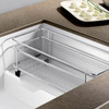 18.125-In X 28.75-In Single-Basin Granite Undermount Residential Kitchen Sink in White
