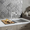 18-In X 33-In Double-Basin Stainless Steel Undermount Residential Kitchen Sink in Satin