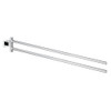 Grohe 40624001 Essentials Cube 18" Towel Bar in Starlight Chrome