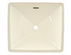 19-in Undermount Bathroom Sink with Overflow and SanaGloss in Sedona Beige