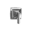 Volume Control Trim with Shut-Off in Polished Chrome