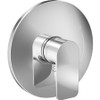 Pressure Balance Shower Trim in Polished Chrome, Round