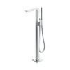 Freestanding Tub Filler in Polished Chrome