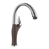 Kitchen Faucet With Pull-Down Spray 1.5 gpm in Cafe Brown/Stainless