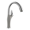 Kitchen Faucet With Pull-Down Spray 1.5 gpm in Metallic Gray/Stainless