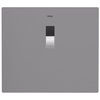 High-Efficiency Concealed Toilet Flush Valve with Back Spud Wall Inlet in Stainless Steel, 1.28 GPF