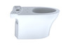1.0 and 0.8 GPF Two-Piece Elongated Toilet with Dual Flush in Cotton