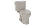 1.28 GPF Two-Piece Round Bowl Toilet in Bone 1.28 GPF Two-Piece Round Bowl Toilet in Bone