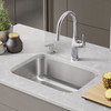18-In X 28-In Single-Basin Undermount Kitchen Sink in Stainless Steel