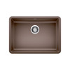 18-in x 25-in Granite 5.5-in Deep Kitchen Sink, in Cafe Brown