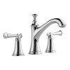 65305LF-PCLHP Less Handles Widespread Lavatory Faucet in Polished Chrome