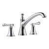 T67305-PCLHP Less Handles Roman Tub Trim in Polished Chrome