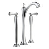 65485LF-PCLHP Less Handles Widespread Vessel Faucet in Polished Chrome