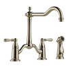 Bridge-in with Side Spray in Polished Nickel
