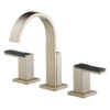 K65380-L5382BN 65380LF Widespread Bathroom Faucet with Lever Handles in Brushed Nickel