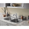 Colony Pro 1-Handle Kitchen Faucet with Pull-Out Spray in Polished Chrome
