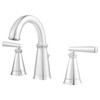 2-Handle 8" Widespread Bathroom Faucet in Polished Chrome