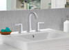 High-Arc Widespread Faucet with Speed Connect Technology in Polished Chrome