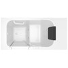 2848.105.CLW 28-in. x 48-in. Walk-In Air Spa and Whirlpool Massage Bathtub with Left-Hand Drain in White