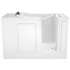 2848.105.CRW 28-in. x 48-in. Walk-In Air Spa and Whirlpool Massage Bathtub with Right-Hand Drain in White