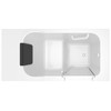 American Standard 2848.105.SRW 28-in. x 48-in. Walk-In Soaking Bathtub with Right-Hand Drain in White