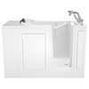 2848.609.SRW 28-in. x 48-in. Walk-In Soaking Bathtub with Right-Hand Drain and Tub Faucet in White