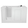 30-in. x 51-in. Walk-In Air Spa and Whirlpool Massage Bathtub with Left-Hand Drain in White