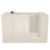 30-in. x 51-in. Walk-In Air Spa and Whirlpool Massage Bathtub with Right-Hand Drain in Linen