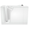 30-in. x 52-in. Walk-In Air Spa and Whirlpool Massage Bathtub with Left-Hand Drain in White