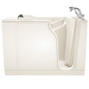 3052.609.CRL 30-in. x 52-in. Walk-In Air Spa and Whirlpool Massage Bathtub with Right-Hand Drain and Tub Faucet in Linen