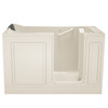 32-in. x 60-in. Walk-In Soaking Bathtub with Right-Hand Drain in Linen