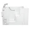 SS9OD5230LA-WH-PC 30-in. x 52-in. Outward Opening Door Walk-In Air Massage Bathtub with Tub Faucet in White