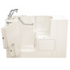 SS9OD5232LA-BC-PC 32-in. x 52-in. Outward Opening Door Walk-In Air Massage Bathtub with Tub Faucet in Linen