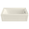 60 x 32" Right Drain Bathtub in Linen