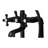 T4210-ORB Cromwell Two-Handle Freestanding Tub Faucet With Hand Shower, Oil Rubbed Bronze