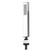 T4220-PC Ardell Floor Mounted Freestanding Tub Filler With Hand Shower, Polished Chrome