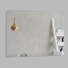 29.53 X 1.18 X 21.65 LED-Backlit Contemporary Mirror with Touch Sensor