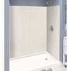 EWK603672-45 Expressions 36" X 60" X 72" 3-Piece Tub/Shower Wall Kit, In Bleached Oak