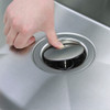 33-in x 22-in x 9.5-in Granite Double Equal Drop-in 1-Hole Kitchen Sink in Grey with Faucet,Grids, Strainer, Disposer Strainer, Installation Kit