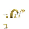 Rohl U.3248L-IB Roman Tub Faucet in English Gold