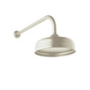 8in Single Function Shower Head in Satin Nickel