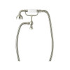 Tub Filler Hand Shower in Satin Nickel