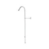 40in Rigid Hook Shower Riser in Polished Chrome