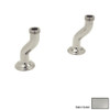 Deck Pillar Unions in Satin Nickel