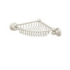 Wall Mounted Corner Basket in Polished Nickel