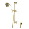 1310IB Wall Mounted Hand in Inca Brass